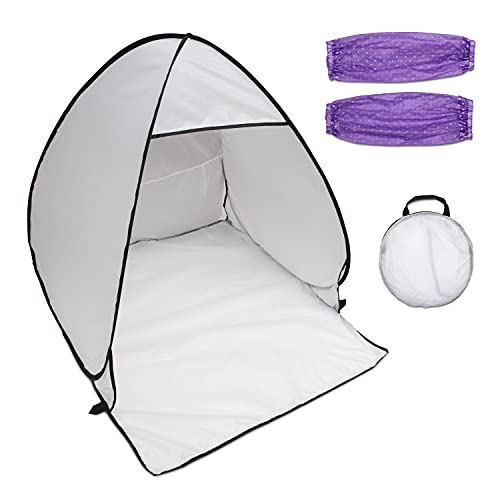 Big Hit Llc Spray Tent With Vent - Great For Staining Or Spray Painting Crafts Or Other Diy Projects - Limits Over Spray - Foldable - Complete With Arm Sleeves #TOP30