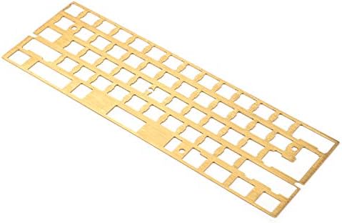 YMDK Aluminum Plate For 60% Keyboard - GH60 PCB Mount Plate Support ISO & ANSI Layout