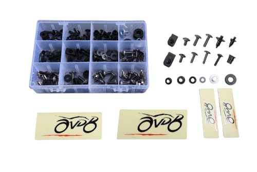Tornillos carenados M5 M6 compatibles con Suzuki Burgman 650 de 2003 a 2020 marca avdb-moto