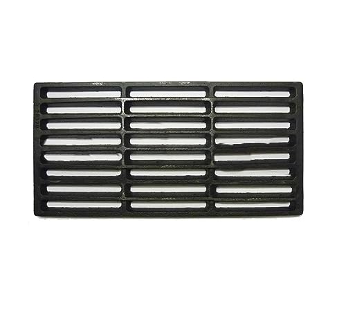 EDILKAMIN 28020 GRIGLIA CENERE IN GHISA 17 x 35 Cod. R28020 - ACQUATONDO - PLUS - SPAZIO