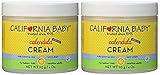California Baby Calendula Moisturizing Cream (4 oz.) Hydrates Soft, Sensitive Skin | Plant-Based, Vegan Friendly | Soothes irritation caused by dry skin on Face, Arms and Body | 2 Pack