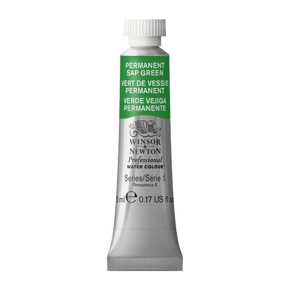 Winsor & Newton Acuarela Profesional - Pintura de Acuarela, Alta Luminosidad, Resistente a la Luz, Calidad de Archivo, Tubo de 5ML, Color Verde De Perileno — view 73