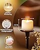 Homemory 24Pcs Flickering Flameless Candle Battery Operated, 200+Hours Fake Electric LED Tea Lights for Votive, Centerpiece Table Decorations, Wedding, Aniversary, Halloween, Christmas #4