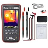 Abestop wärmebildkamera mit 2-in-1-Funktionen Multimeter Digital, Spannungsprüfer, Widerstand, Kapazität, mit 20 Hz Bildaufnahmefrequenz