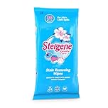 Stergene Gentle Care Fabric Stain Removing Wipes - Wool-Safe Cleaner, Quick Cleaning for Delicates, Carpets, Upholstery & Clothing, 30 Vegan-Friendly Multipurpose Biodegradable Wipes