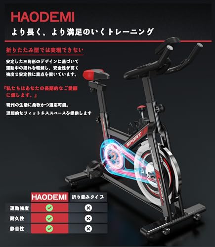 HAODEMI エアロバイク DGDC の商品画像 2