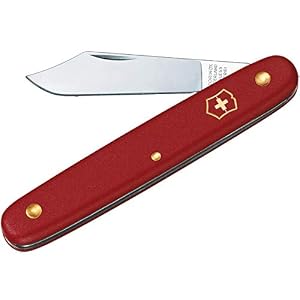 Victorinox Garden Pocket Knife 1 Function Straight Blade Red