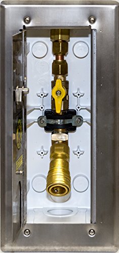 Burnaby Manufacturing VGP-WD-50 Wood Deck Versatile Gas Plug, 1/2", White