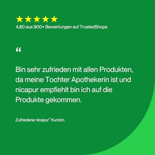 nicapur® Omega 3 Premium 700 | Hochkonzentriertes Omega-3 Fischöl mit EPA & DHA | Herz-, Gehirn- & Augenfunktion | Triglycerid-Form mit Vitamin E | 60 Kapseln