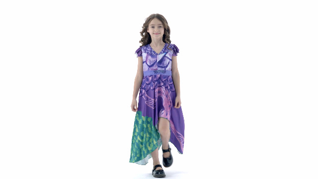 purple dragon dress Descendants Mal Inspired Dress/descendants Birthday /purple Dragon Dress / Mal Dress / Purple Mal Dress /