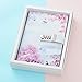 JunShop Creative Password Lock Journal Diary Digital Locking Diary Notepad Book Combination Journal Diary with lock A5 Planner Cover (Style 4)
