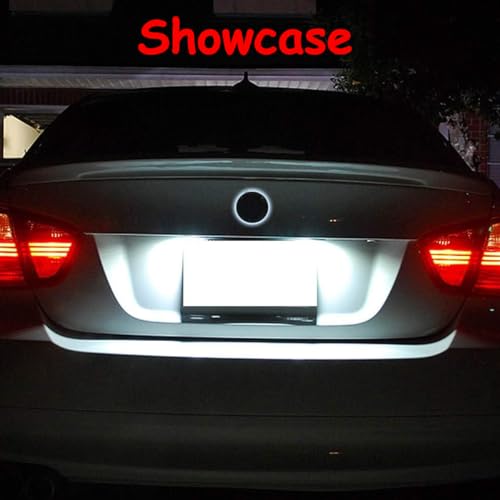 Image of White LED Car Background Grille Logo Badge Emblem Light lamp,82mm Waterproof Background Tail Badge Emblem Logo LED Light Lamp Sticker Auto Emblems Compatible for B /MW 3 5 7 Series X3
