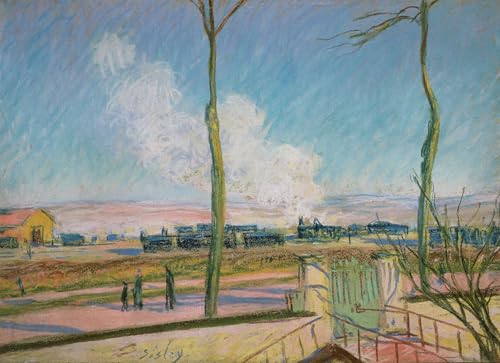 Art Portrait Alfred Sisley sur toile haut de gamme pour décoration murale de prestige