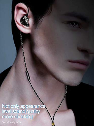 Wired Earphones,in-Ear Monitor metal Earbuds,three dynamic armature Earphone,Noise Cancelling Waterproof Sports… - Image 5