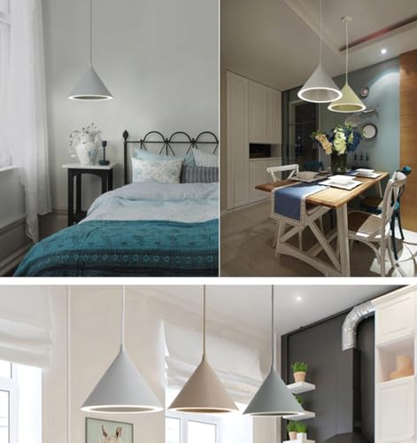 Lámpara de comedor nórdica moderna en metal azul con acabado creativo LWX 2
