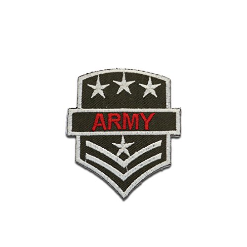Lieutenant General U.S. ARMY - Ecusson thermocollant patches appliques, Taille: 6 x 7,5 cm