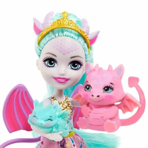Mattel Enchantimals Mini Poupée Deanna Dragon - vue 4