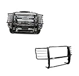 Black Horse Grille brush Bumper Guard Modular Black Compatible with 2017-2023 Ford F-250/F-350/F-450/F-550 Super Duty-17FB28MA