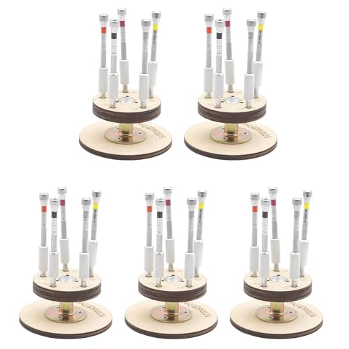 Tournevis pour réparation de lunettes et pièces de montre trousse 5 outils à la maison