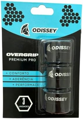 Overgrip Kit 3 Unidades Raquete Tênis Beach Tennis Padel