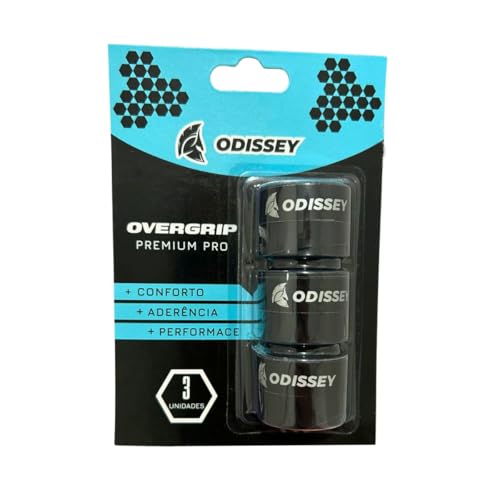 Overgrip Kit 3 Unidades Raquete Tênis Beach Tennis Padel