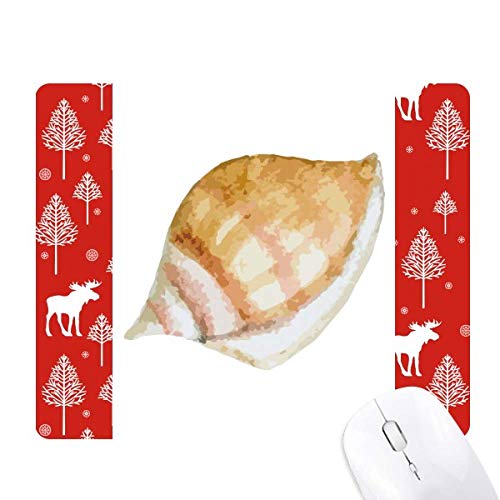 Souris de Noël dans les bois illustration pour chambre enfant