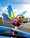 Flying Bird Car Accessories, Wind Powered Spinning Bird Toy, Funny Moving Bird Ornament for Car Exterior, Motorcycle Helmet, Mirror, Antenna Decoration, Weatherproof Auto Decor Gift