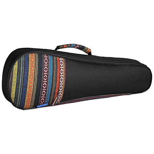 Tbaobei-Baby Sac Guitare 21 Pouces Ukulele Ukulele Uklele Petite Guitare Sac de Style Ethnique Guitar Case Sac Guitare… - Les Beatles, Paul McCartney, John Lennon, RIngo Starr, George Harrison Tbaobei-Baby Sac Guitare 21 Pouces Ukulele Ukulele Uklele Petite Guitare Sac de Style Ethnique Guitar Case Sac Guitare… – Image 4