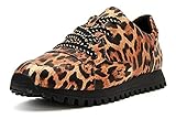 Katy Perry Women's The Lilia Sneaker, Brown Multi, 8