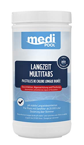Medipool Chlor Multifunktionstabletten 1kg Langzeit MultiTabs 200g Cover