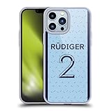 Head Case Designs Officially Licensed Chelsea FC Antonio Rüdiger 2020/21 Players Away Kit Group 1 Gel Case [Military Grade] Compatible with Apple iPhone 13 Pro Max and Compatible with MagSafe