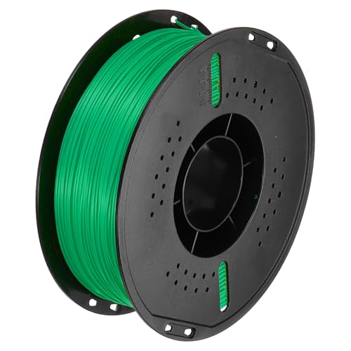 sourcing map 1.75mm Filaments PLA Green 1KG Dimensional Accuracy +/- 0.05mm for 3D Printer