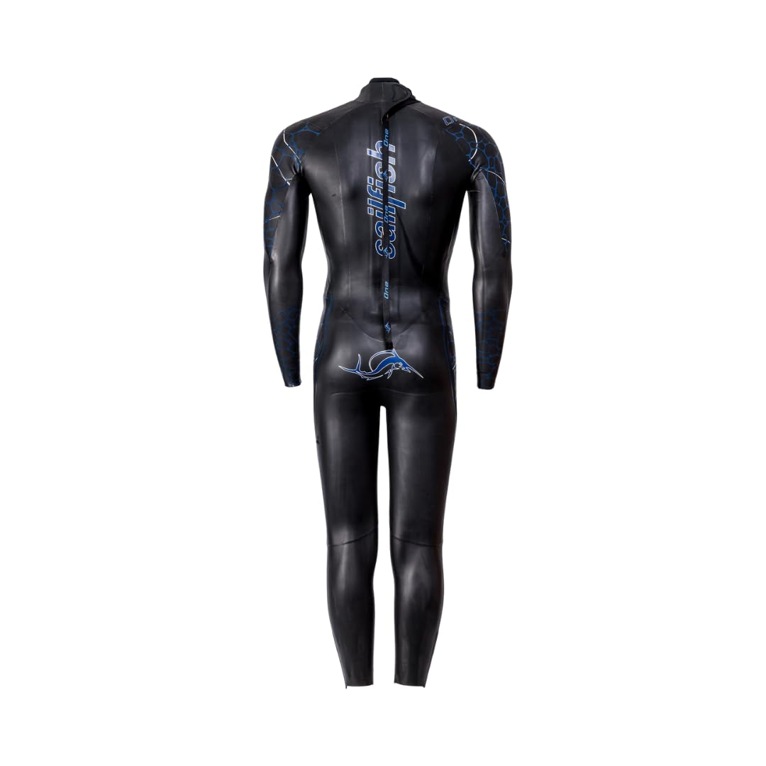 sailfish® Neoprenanzug Herren | Men's One 8 Triathlon Anzug für Athleten | Auftriebsstarker Wettkampfanzug für Schwimmen & Triathlon | Ideale Wasserlage & maximale Effizienz | schwarz