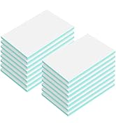 16 pcs 4" x 6" Green Rubber Carving Blocks, Stamp Carving Blocks, Linoleum Block for Printmaking