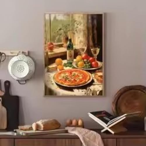 Affiches de cuisine vintage grand format pour habiller un mur vide de piece