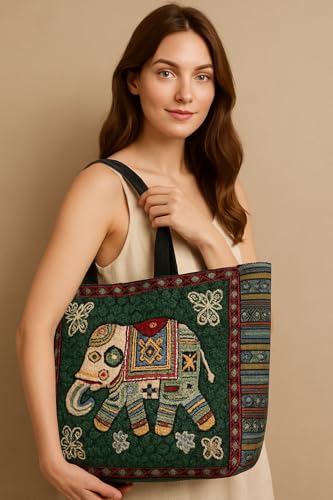 Image of Designer Elephant Handbag for Women Stylish Big Hand Bag for Women Shoulder Hand Bag for Office Use