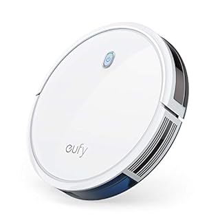 eufy BoostIQ RoboVac 11S (Slim), robot aspirateur, super fin, aspiration puissante, silencieux, auto-chargeur, nettoie les sols durs à tapis à poils moyens