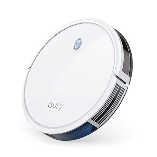 eufy RoboVac 11S Slim BoostIQ 1300Pa Strong Suction Quiet Self-Charging Robotic Plastic Vacuum Cleaner (White)
