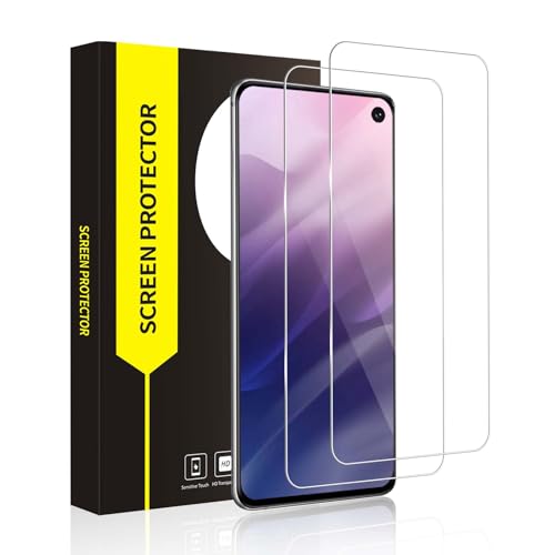 Cable Leader 2 Stück Schutzfolie für Panzerglas für Samsung Galaxy S10e 2.5D Runde Kante 9H Härte Anti-Scratch Bruchsicherheit Ultra-Klar Kristallklar Sensitive Touch Samsung S10e Displayschutz