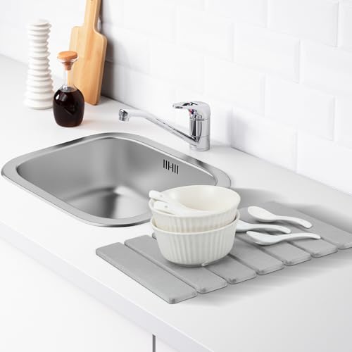 Estera de secado de platos de diatomeas Toyvian para encimera 6