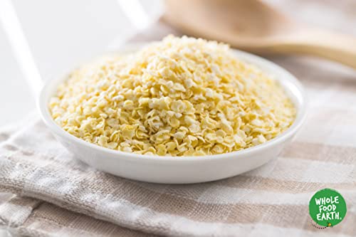 Wholefood Earth Organic Millet Flakes – 500g | Vegan | GMO Free | High Fibre | Certified Organic