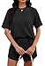 RUBZOOF Women's 2 Piece Short Sets Casual Summer Short Sleeve Crewneck Outfits Fashion Loose Matching Lounge Sets Clothing Black XL