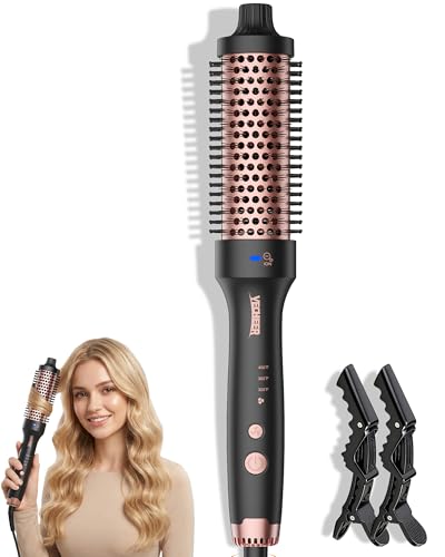 Upgraded Thermal Brush for Hair Volume Boost, 1.5 Inch...