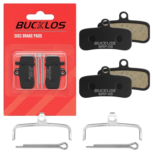 Image of BUCKLOS Bike Disc Brake Pads 4 Piston Pads for Shimano D02S D03S Saint