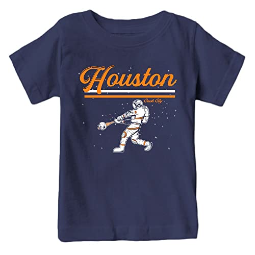 Crush City - Houston Space Astronaut Kid's Shirt for Baseball Fans