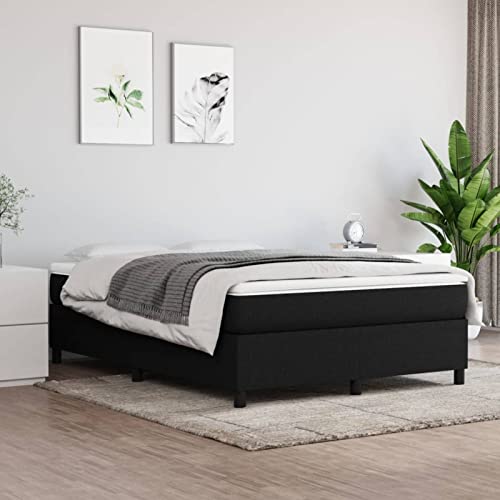 Festnight Boxspringbett ohne Kopfteil 140x200 cm mit Matratze Bett Doppelbett Einzelbetten Polsterbett Bettgestell mit Lattenrost Jugendbett Bettrahmen Festnight Boxspringbett ohne Kopfteil 140x200 cm mit Matratze Bett Doppelbett Einzelbetten Polsterbett Bettgestell mit Lattenrost Jugendbett Bettrahmen