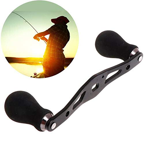 Teamwill Black Eva Power Fishing Reel Handle Grip For Abu Garcia Daiwa Baitcasting Reel #TOP4