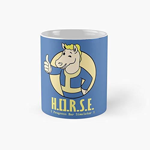 HORSE 2 - Progress Bar Simulator - Coffee Cup For Son, Husband, Boyfriend