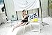 Waterproof Beach Bag Extra Large Summer Tote/Top Magnet Clasp Bag With Soft Rope Handles(Yellow)