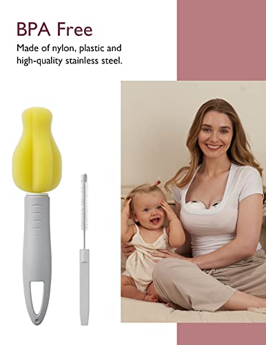 Image of Momcozy M5 Cleaning Brush & Accessories Kit, Replacement Parts for Momcozy Breast Pump, 1 Pack